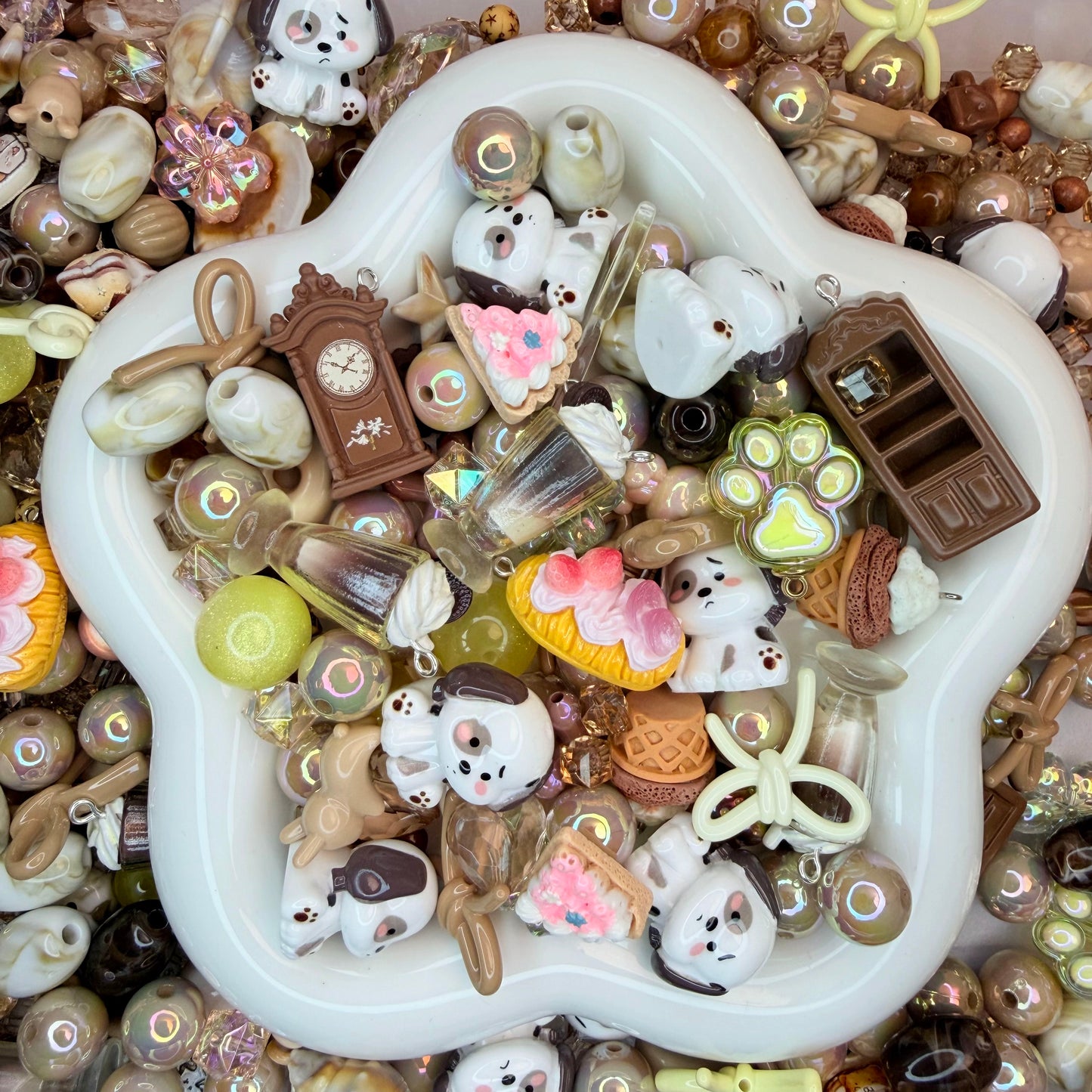 Coffee Dog Beads