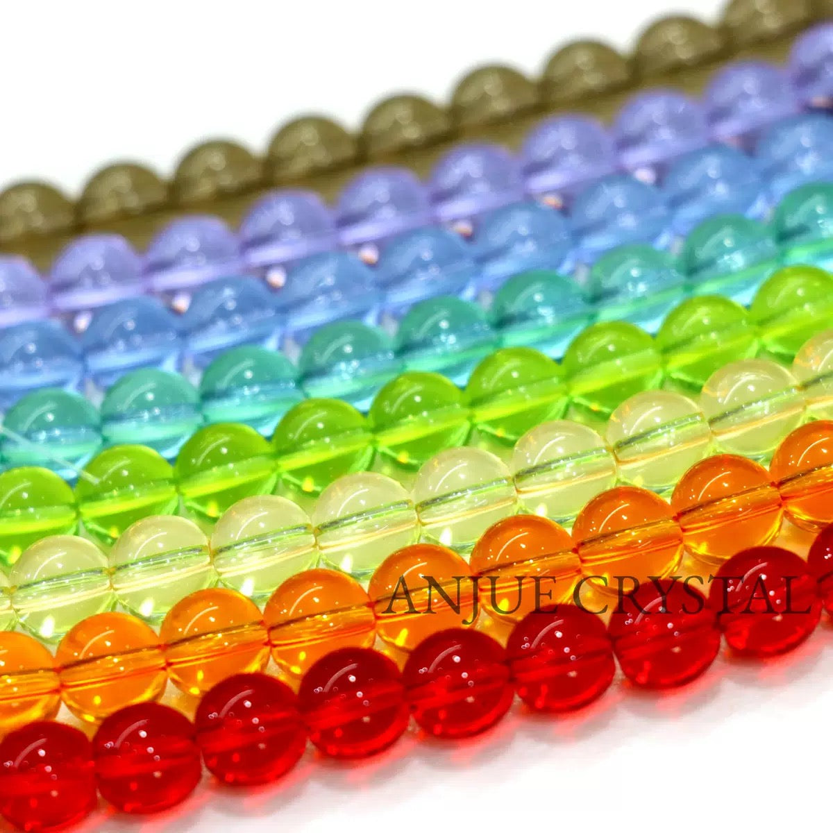 5A Crystal Bubble Beads