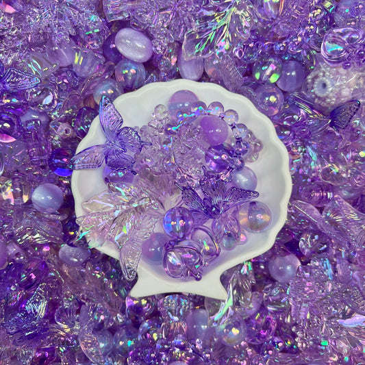 Ice Purple Beads