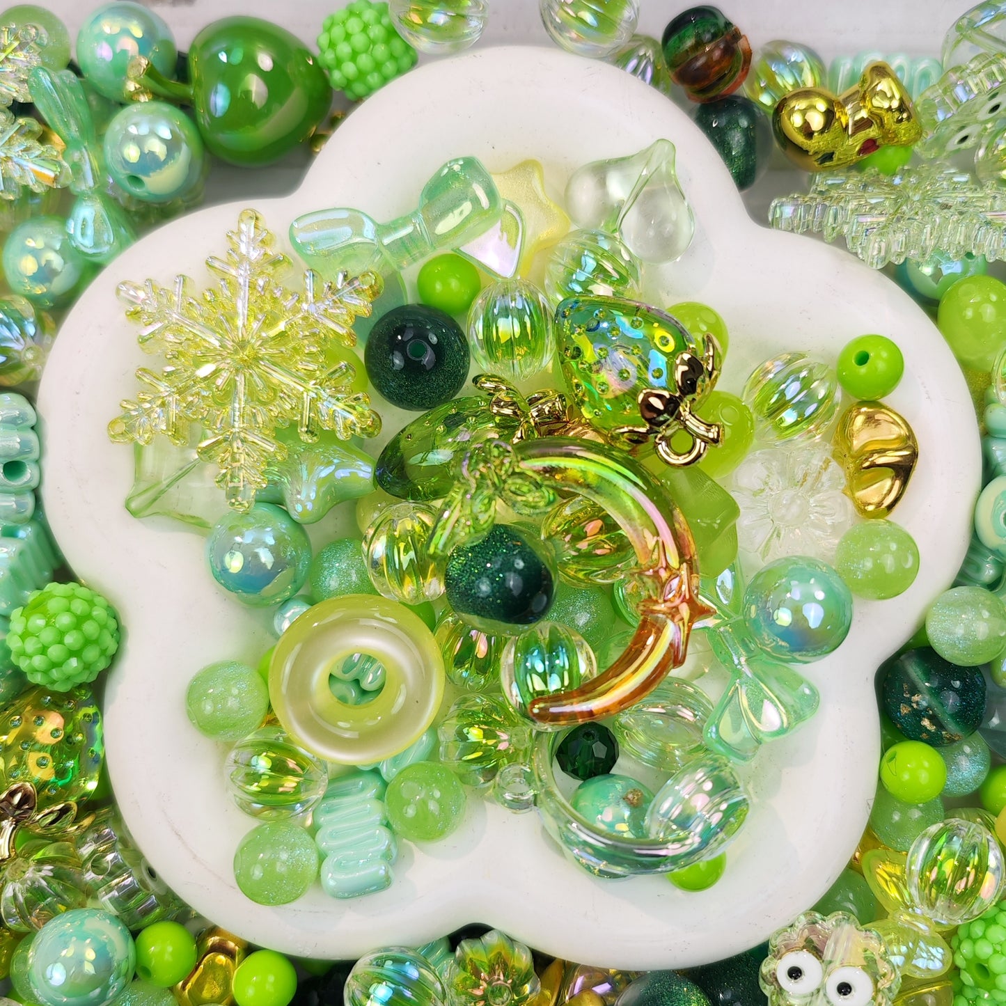 Green Apple Beads