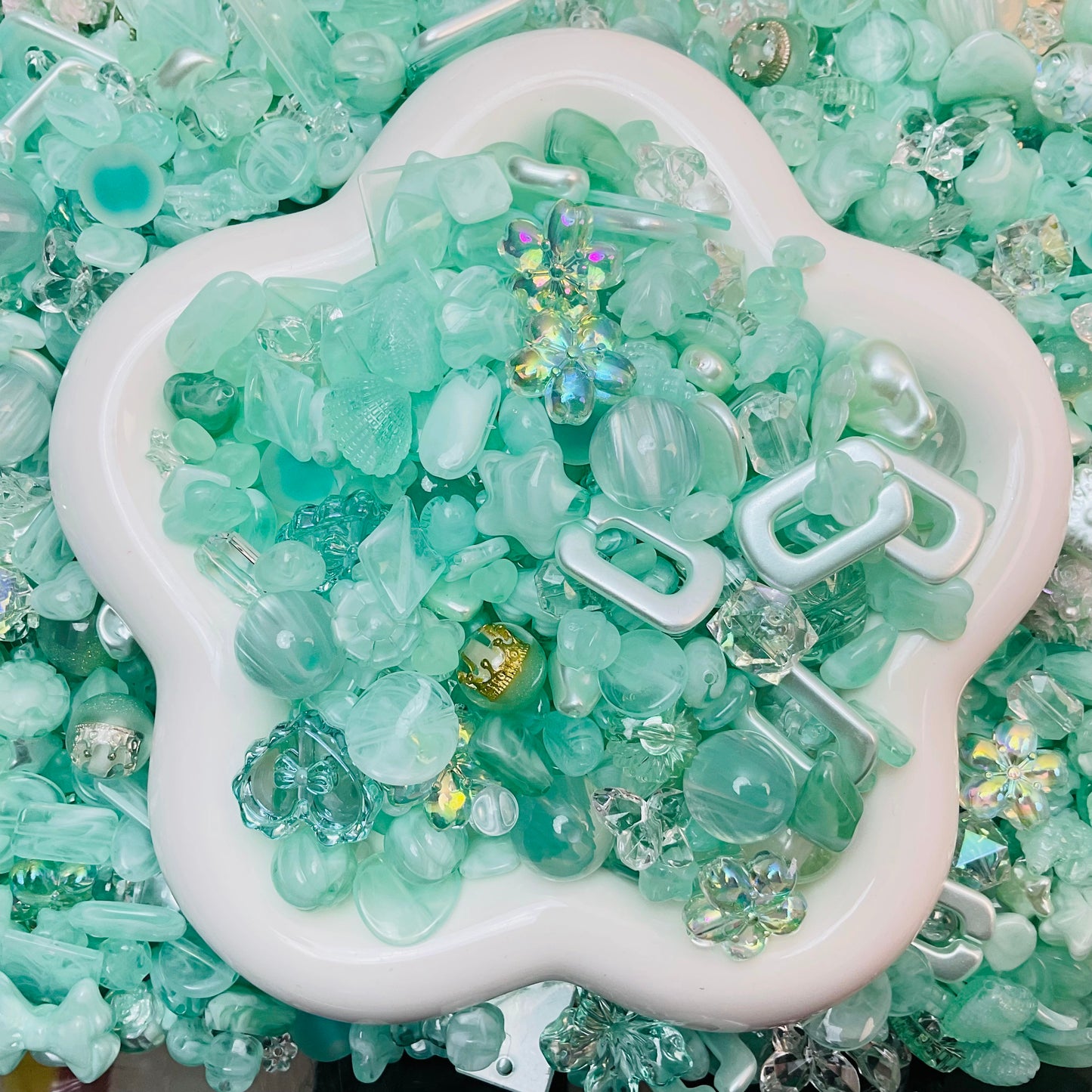 Mint Breeze Beads