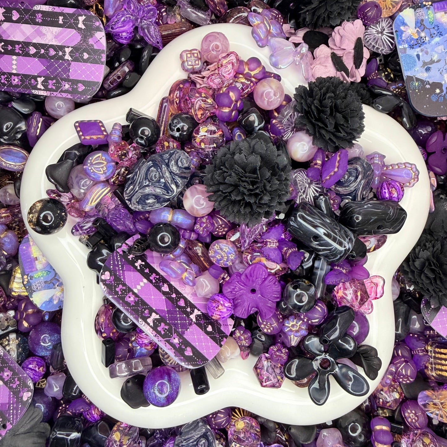 Purple Sea Mist beads