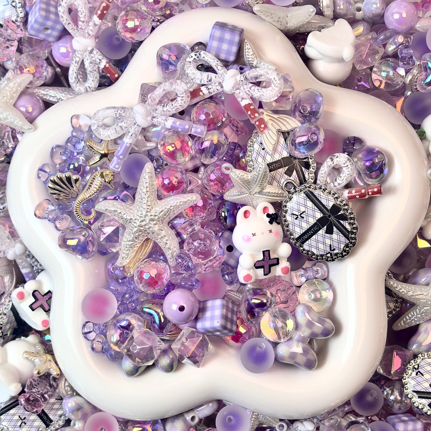 Lavender Tide Beads