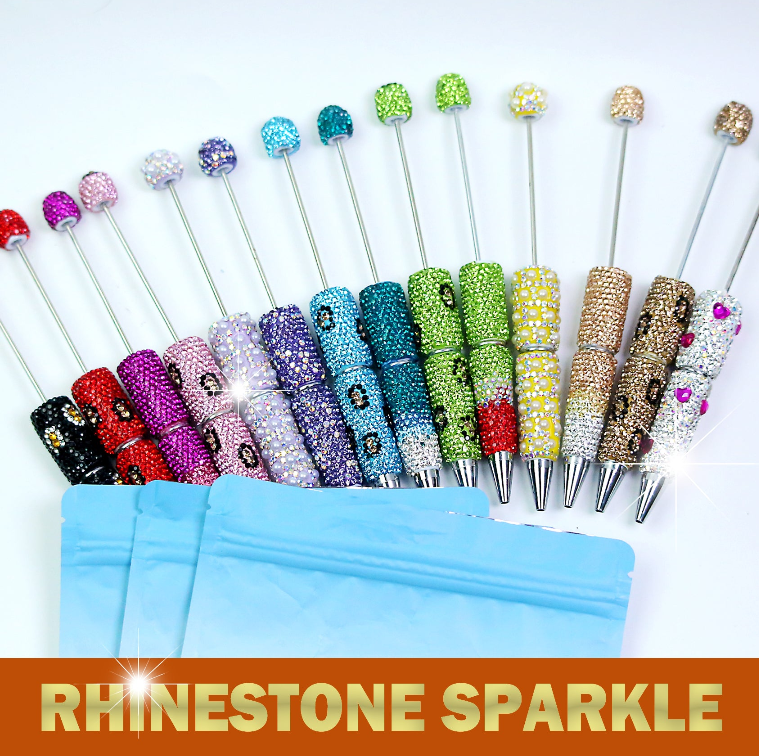 Rhinestone Sparkle Beadable Pens