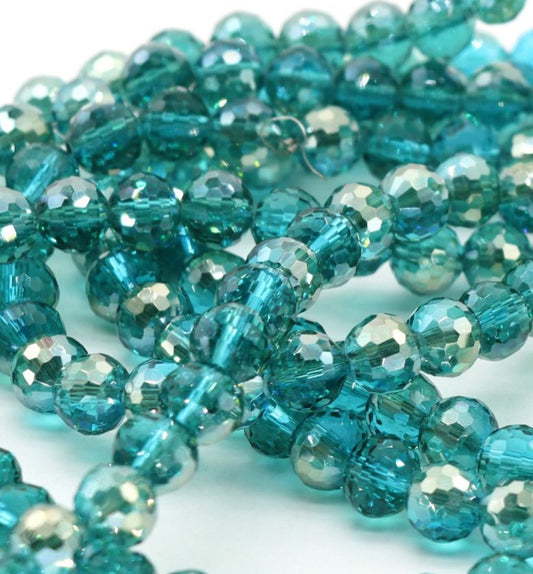 Crystal glass beads (wheel /round and other beads) Beadss Blind Bag