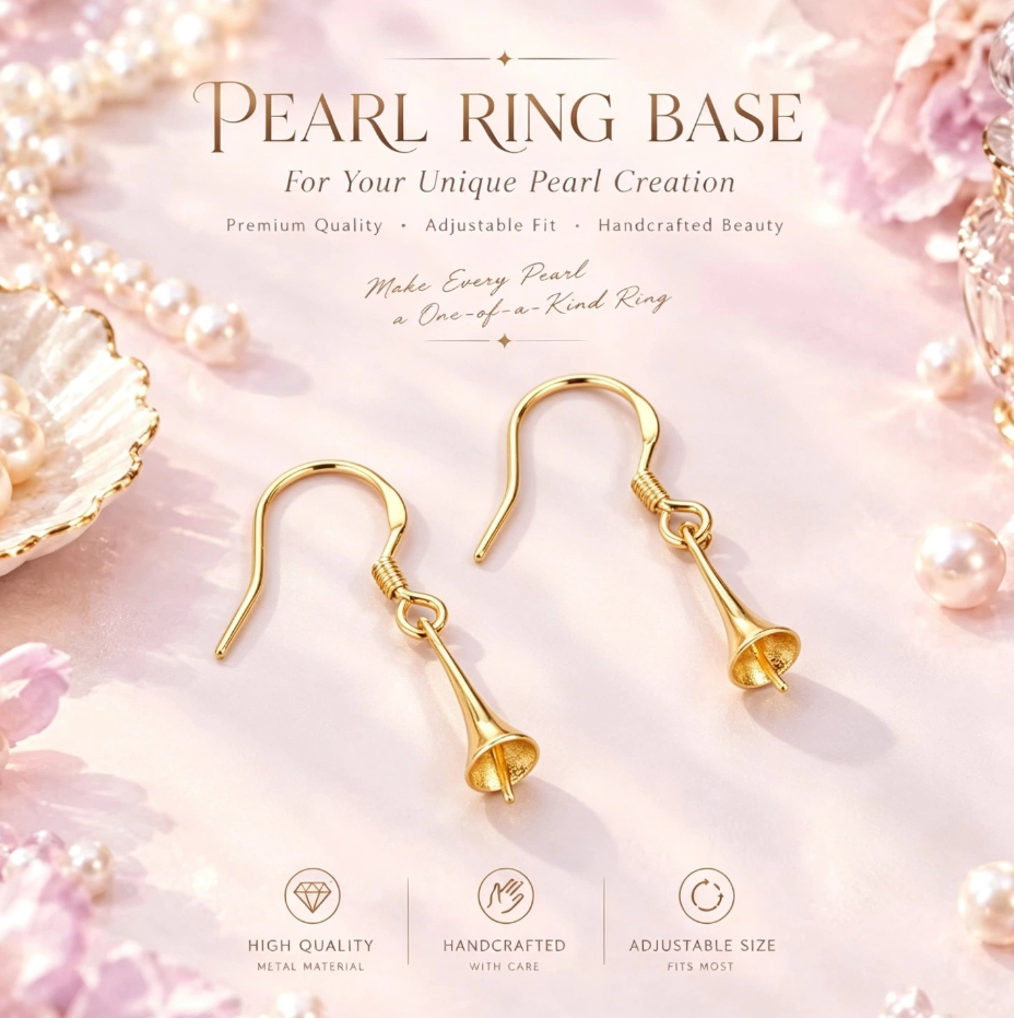 Customizable Pearl-Inlaid Accessories, DIY Personalized Accessories