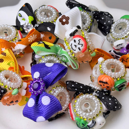 Rhinestone/Clay/Metal Fancy Beads For Pen