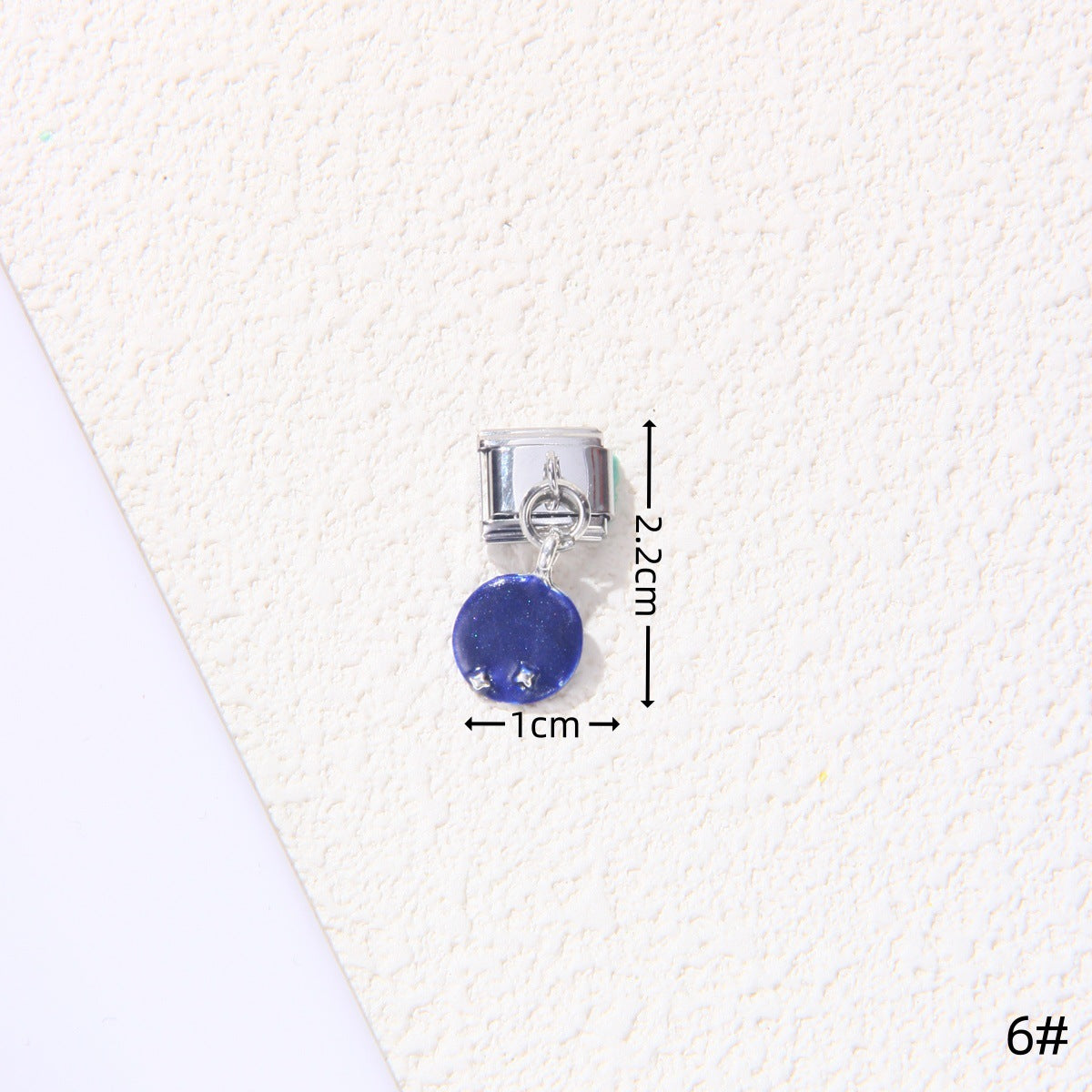 Italian Pendant Charms 9mm(5pcs charms)