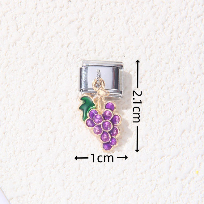 Italian Pendant Charms 9mm(5pcs charms)