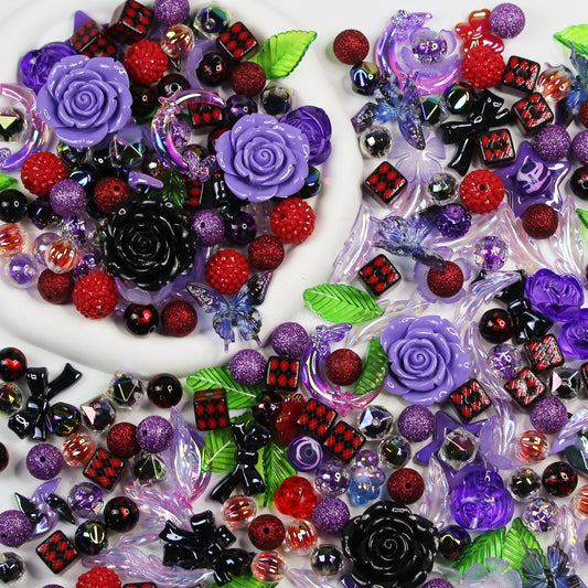 Dark Night Lavender Beads