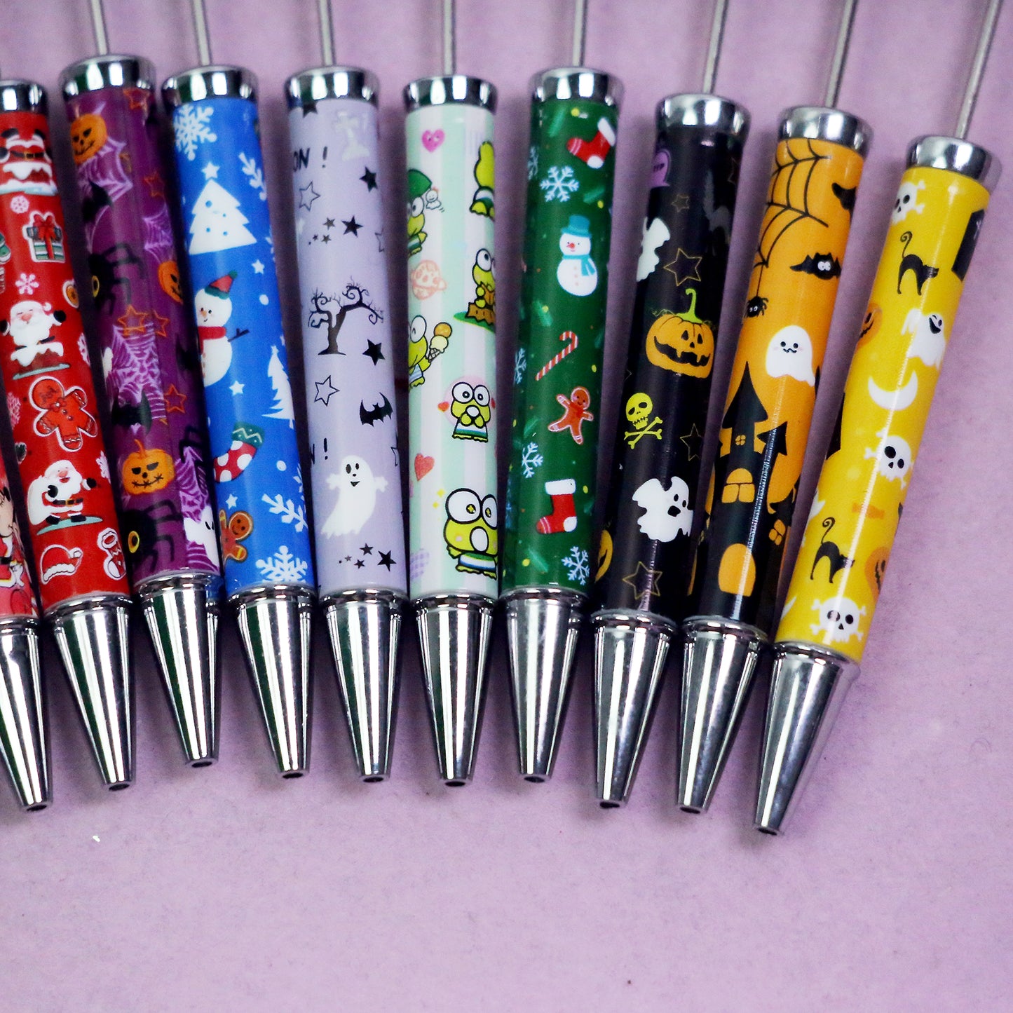 Printed beaded pen