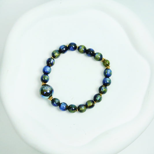 Resin beads bracelet set