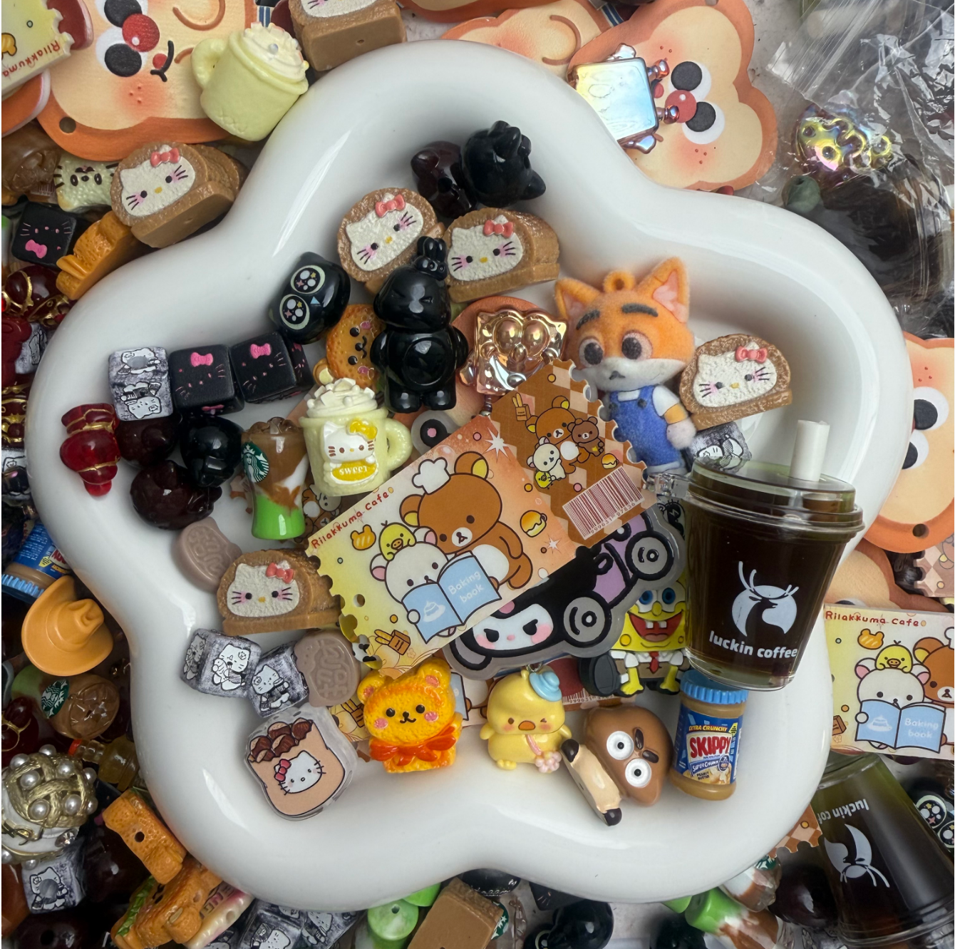 Beads featuring various IP characters(Live does not show)