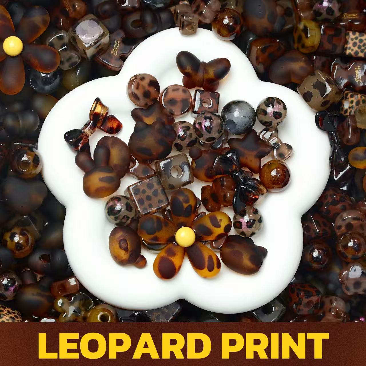 Leopard Print Beads