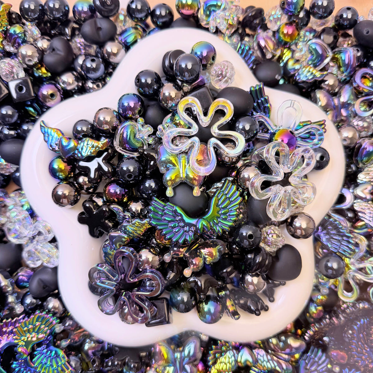 colorful black