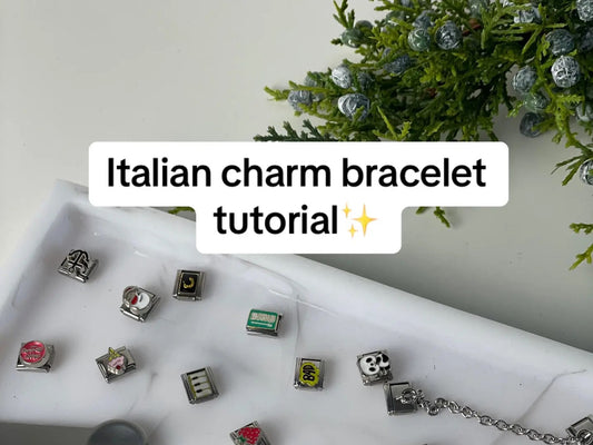 Italian module bracelet installation tutorial