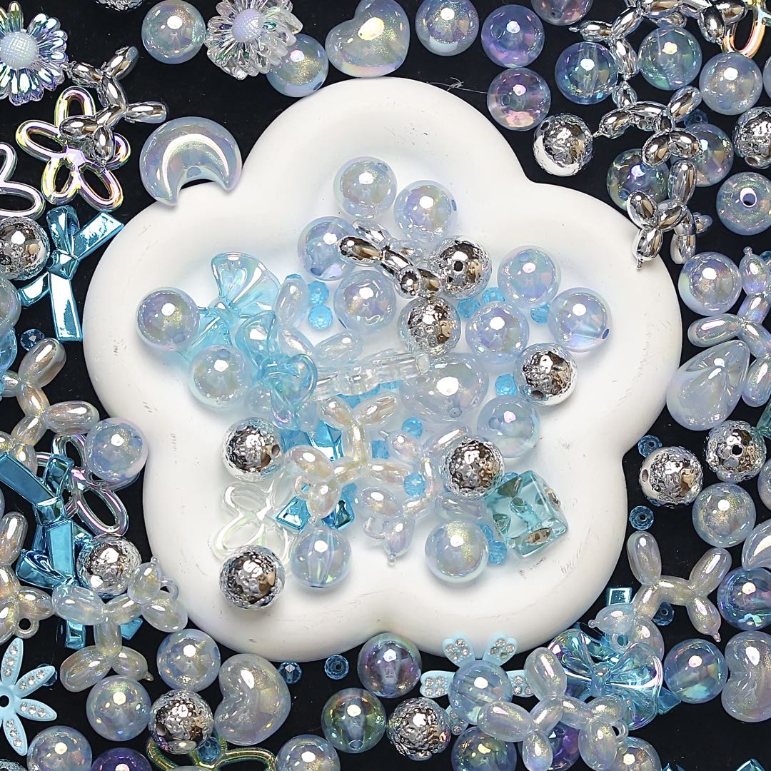 Live-stream mixed acrylic bead sale