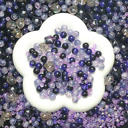 Live-stream mixed glass bead sale