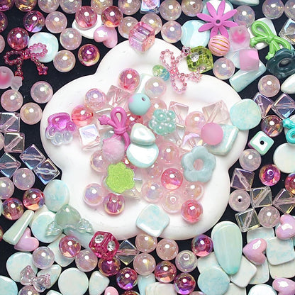 Live-stream mixed acrylic bead sale