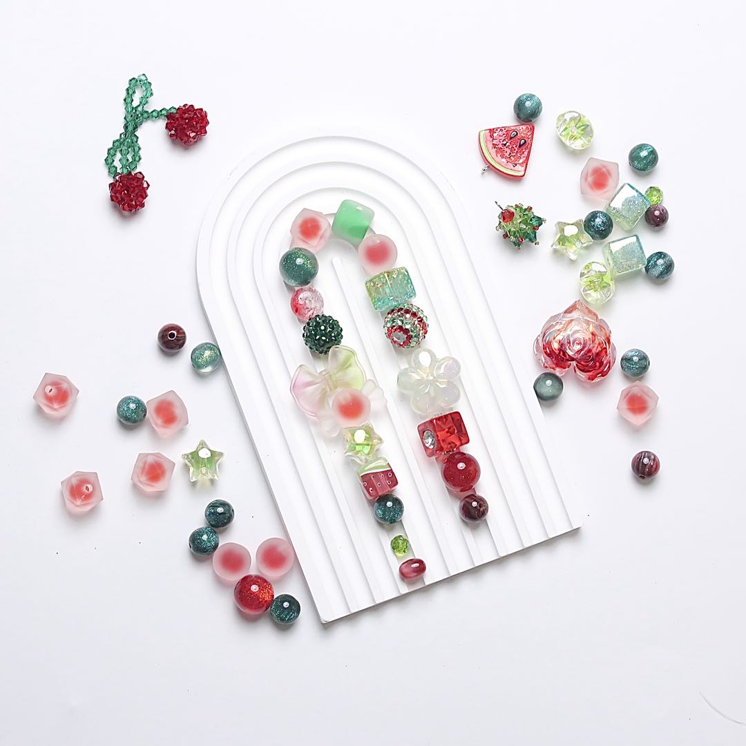 Live-stream mixed acrylic bead sale