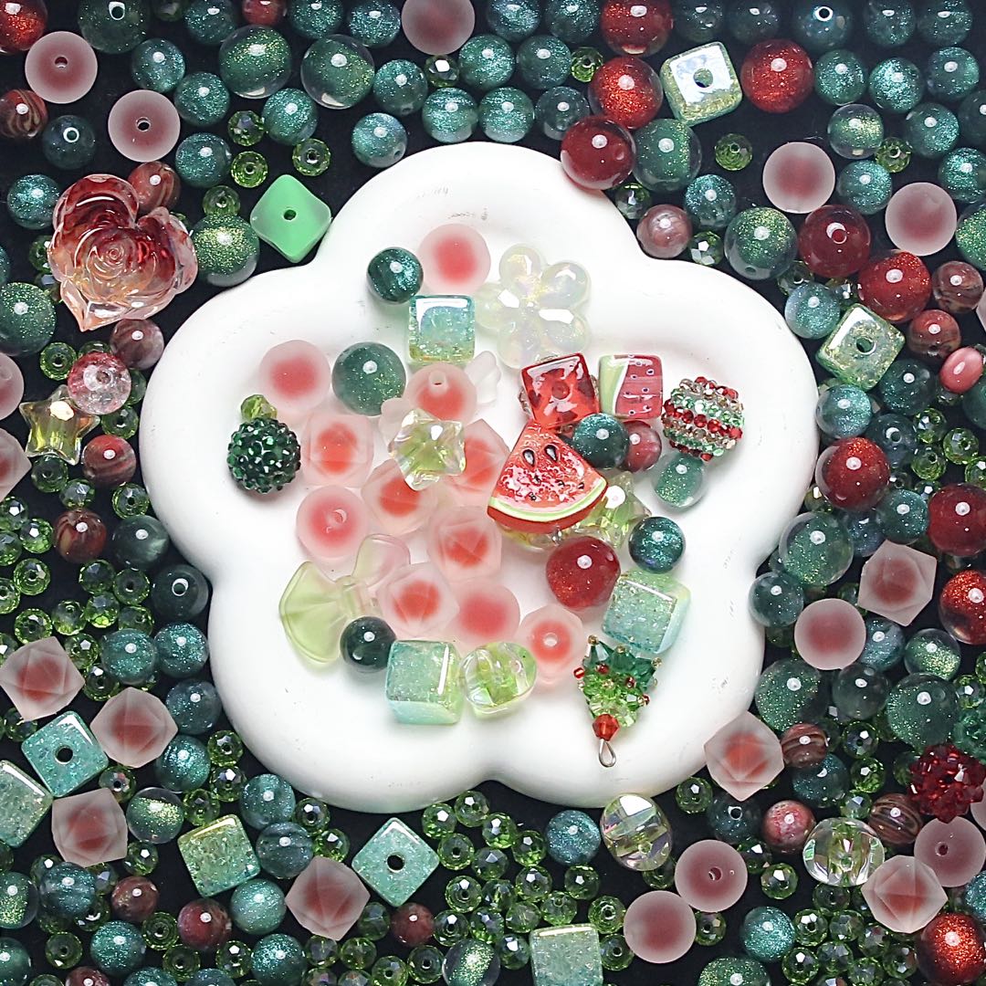 Live-stream mixed acrylic bead sale