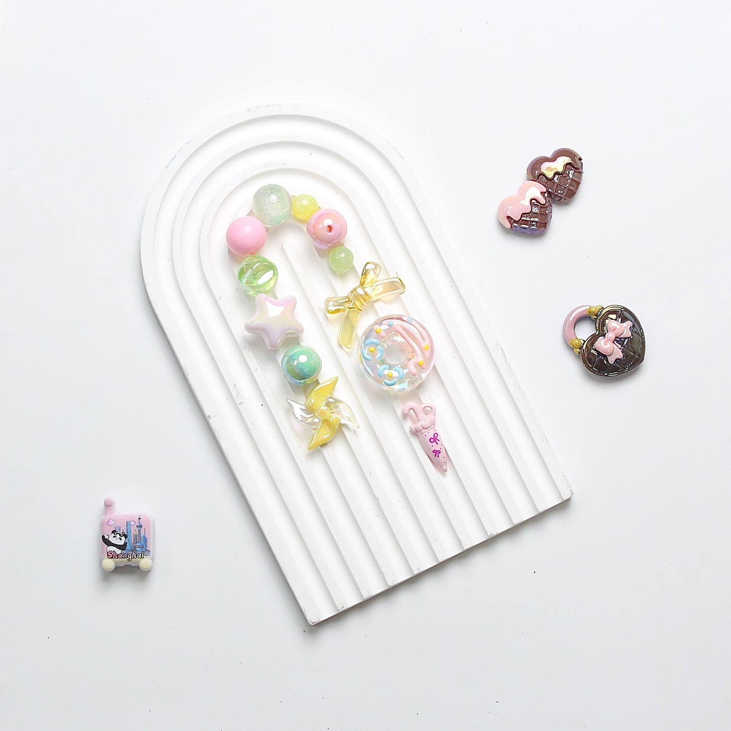 Live-stream mixed acrylic bead sale