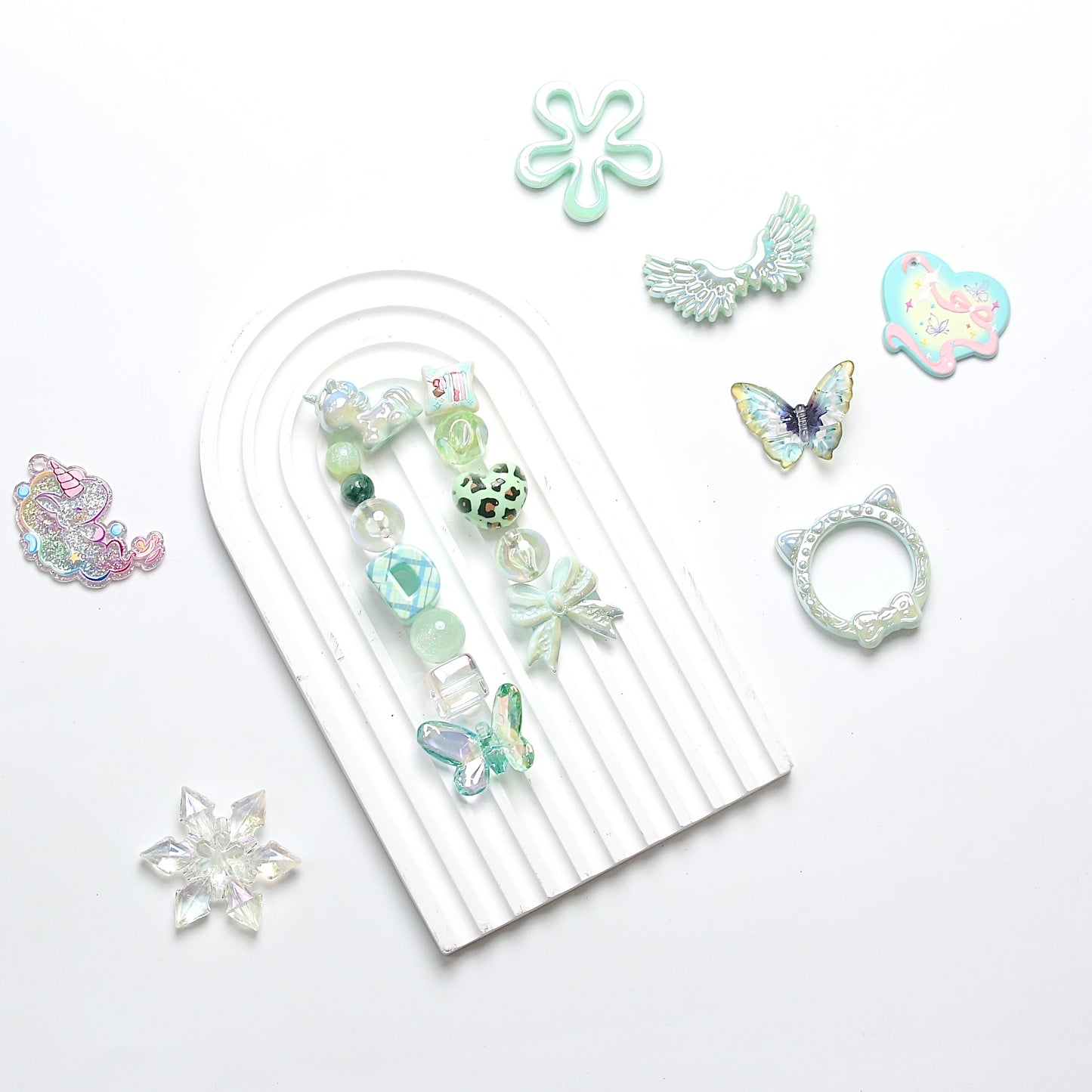 Live-stream mixed acrylic bead sale