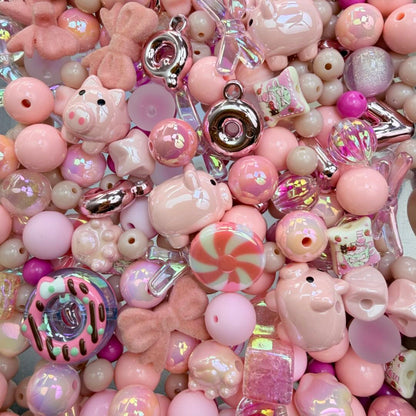 Live-stream mixed acrylic bead sale