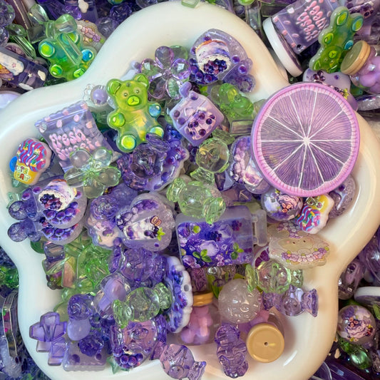 Grape Jelly  Beads