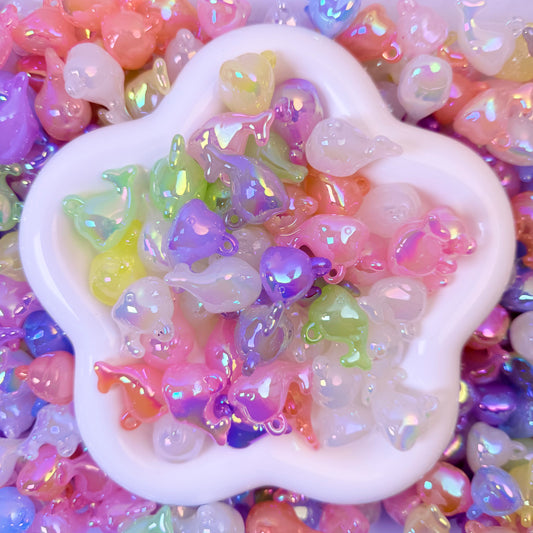 Bubble Aurora Dolphin Beads
