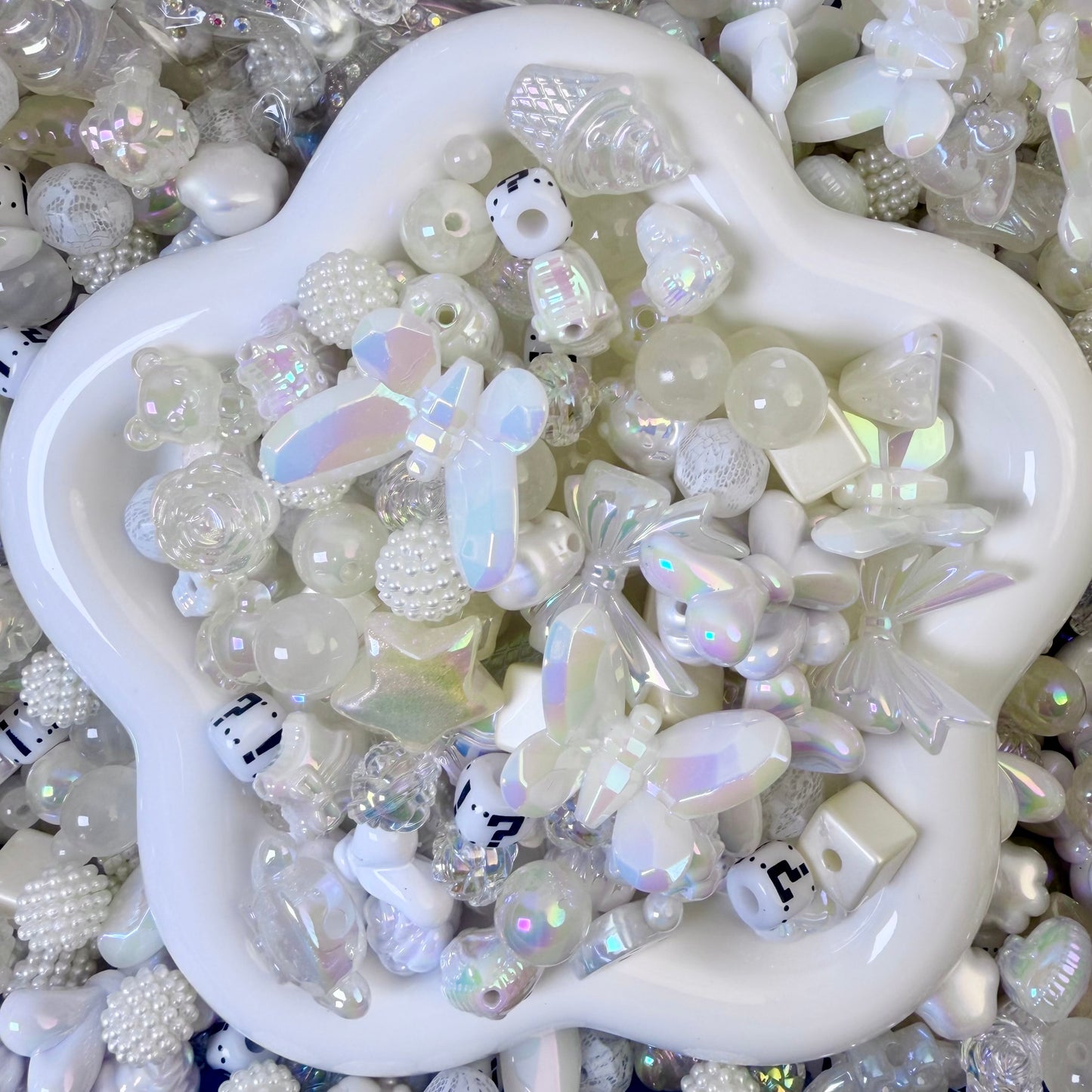 White Castle Beads