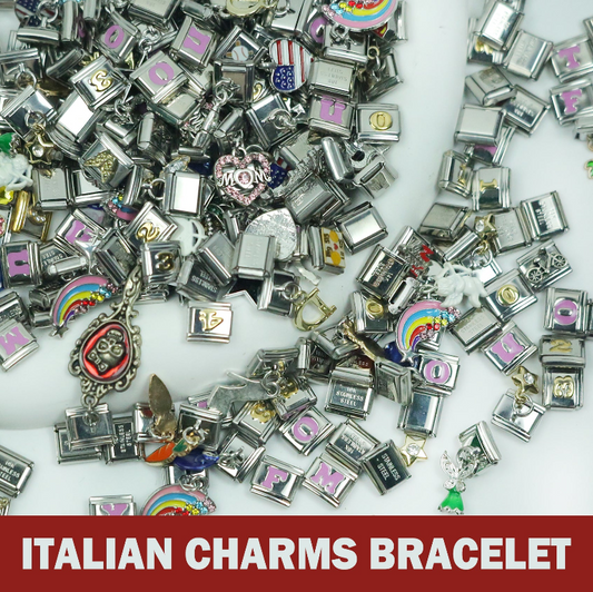 DIY Italian Modular Bracelet-Silver