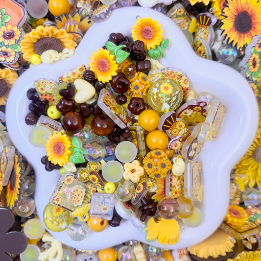 Sunflower beads