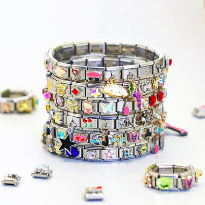 Diy Italian Charm Bracelet Sliver