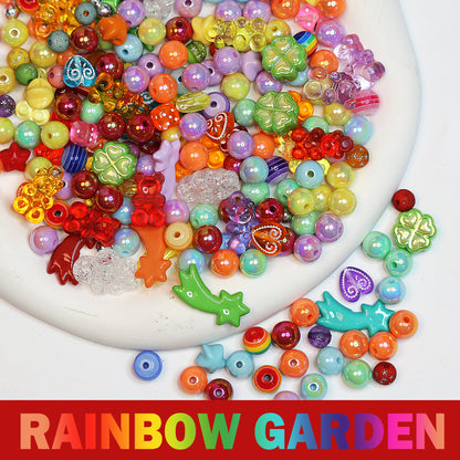 Rainbow Garden Beads For Bracelet