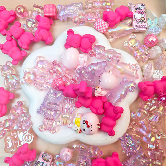 peach Theme Beads
