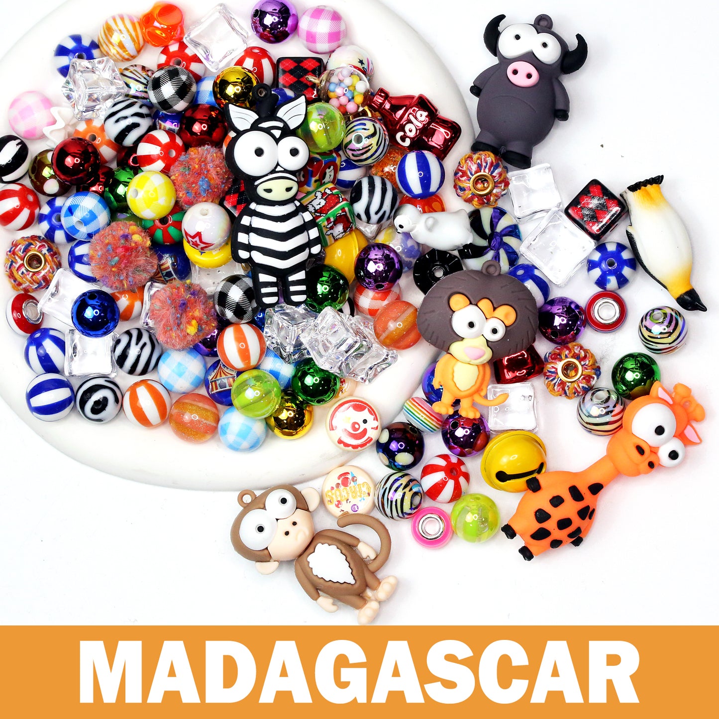 🦁Madagascar🐧 Beads-Open in live-Open in live