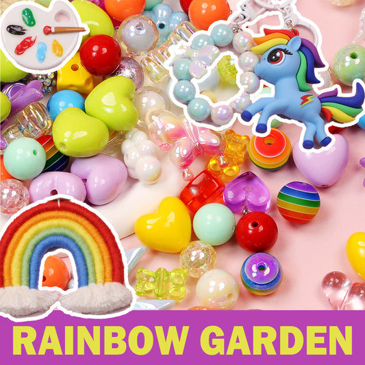 🌈Rainbow Garden beads - Open in live