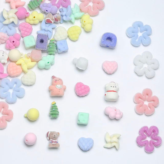 Fluffy Hug Beads-Open in live