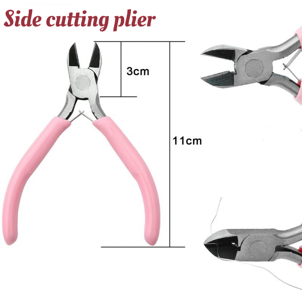 Mini 3 Pliers+Jewelry Findings Jewelry Making DIY SET