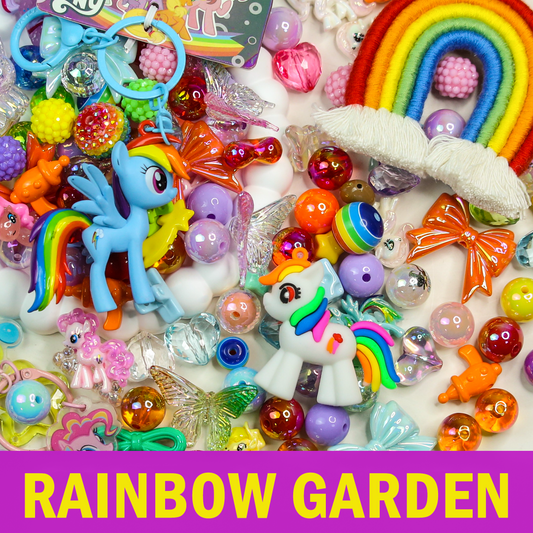 Rainbow Garden Beads