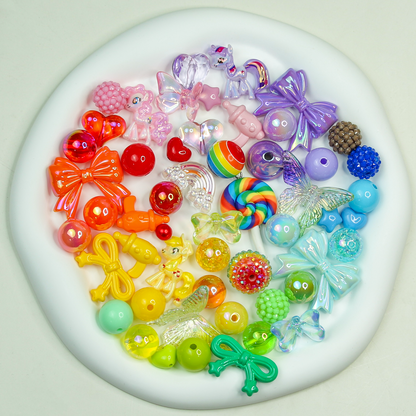 Rainbow Garden Beads