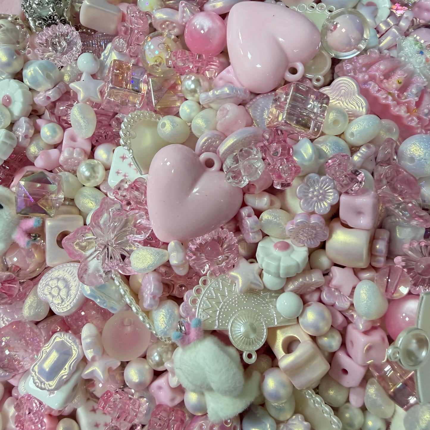 Live-stream mixed acrylic beads sale