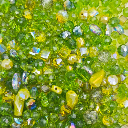 Live-stream mixed glass bead sale
