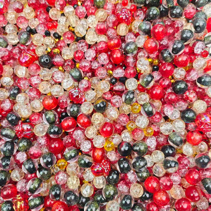 Live-stream mixed glass bead sale