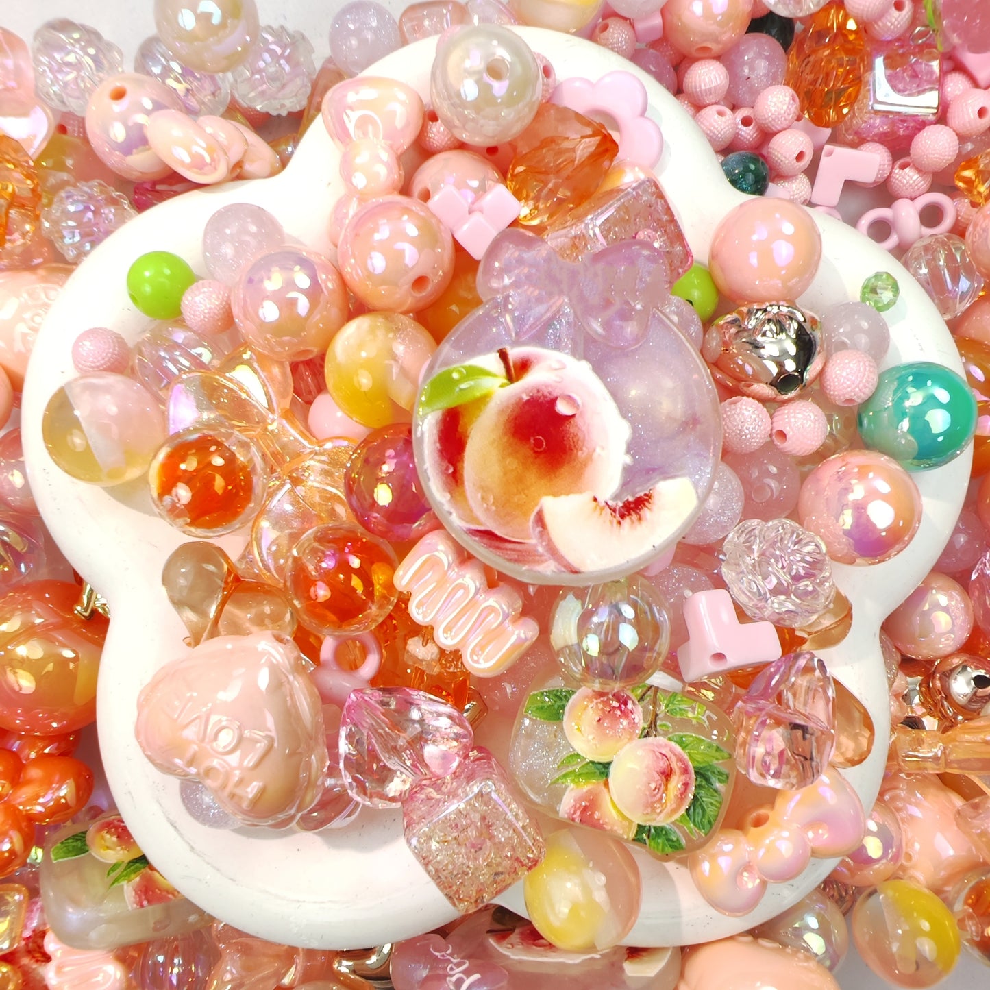 Peach Beads