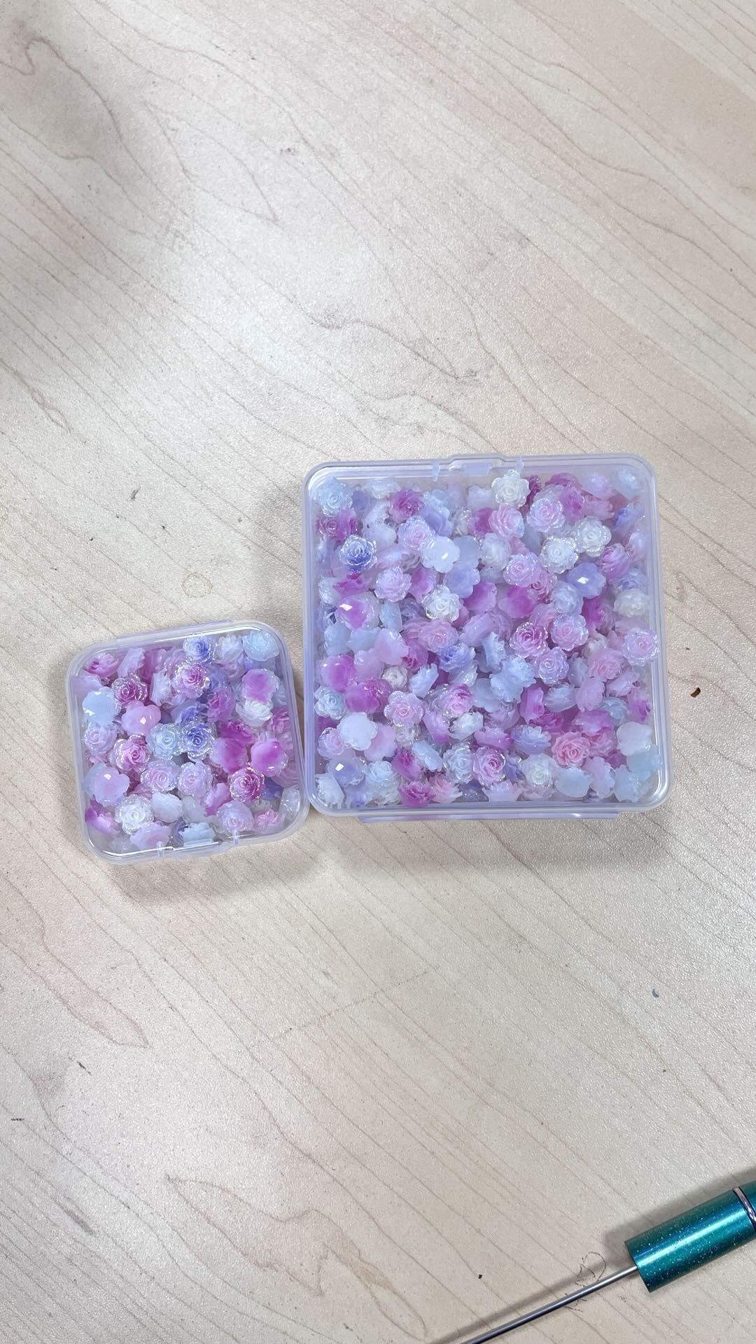 Luminous  Color Change Resin Flower