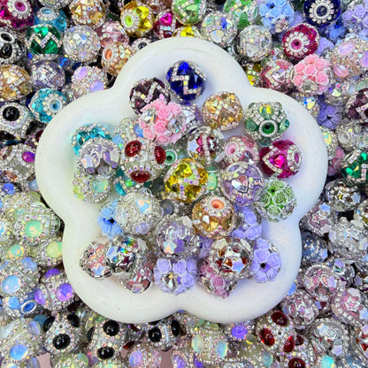 Rhinestone/Flower Ball/Resin Beads