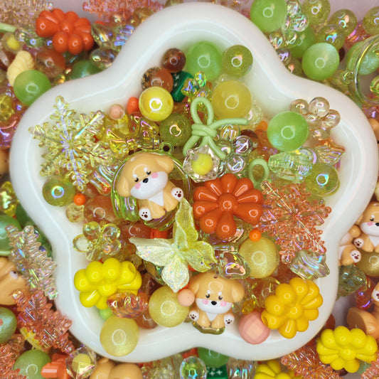 Citrus Puppy Beads
