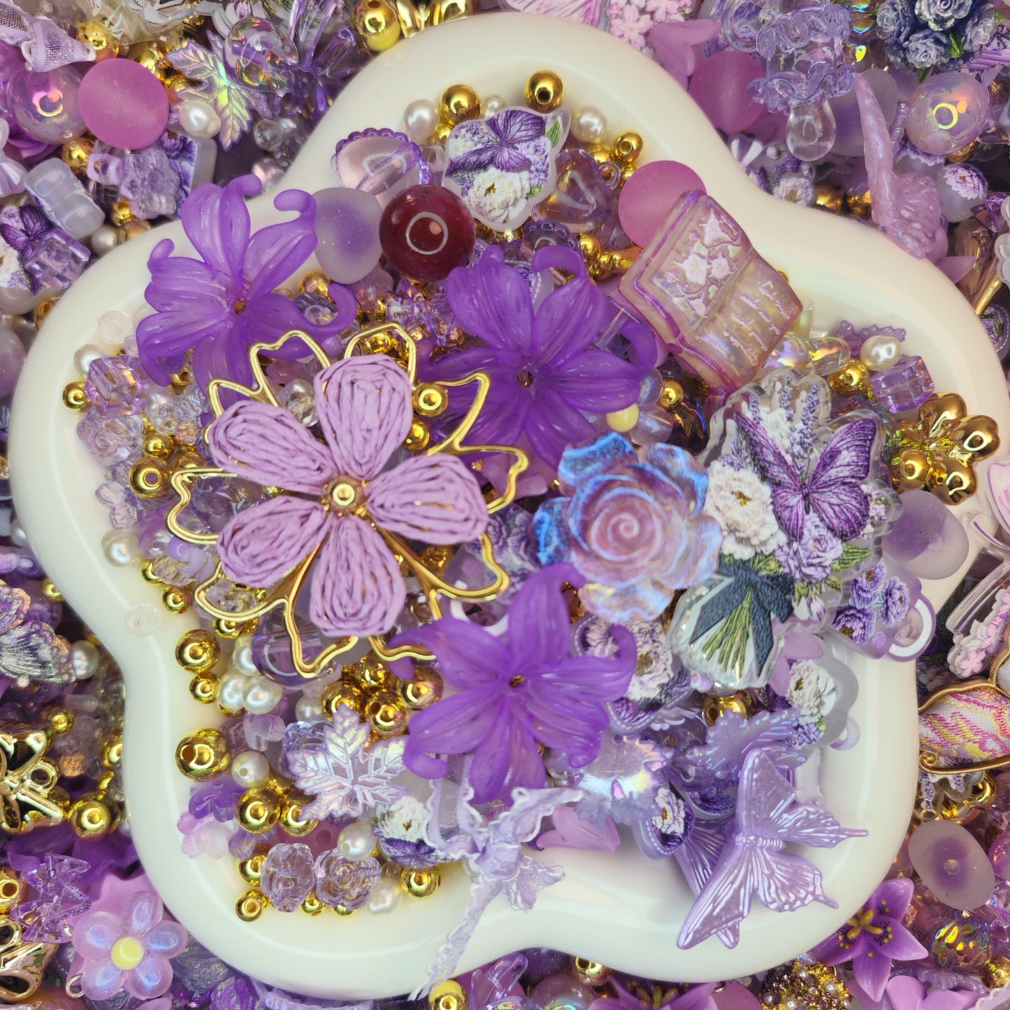purple golden
